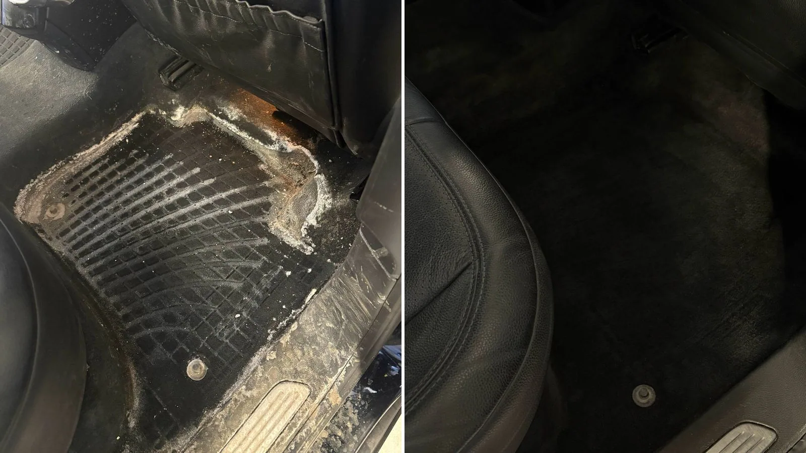 Audi Q5 - Audi Q5 salonas prieš cheminį valymą / Audi Q5 salonas po cheminio valymo